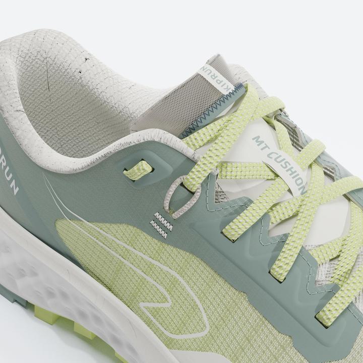 Produktbild Kiprun Trailrunningschuhe Damen - MT Cushion 2 grün/gelb (37)