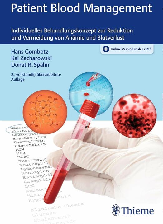 Actual product image Patient Blood Management (German, Hans Gombotz, Donat Rudolf Spahn, Kai Zacharowski, 2018)