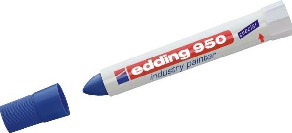 Image du produit Edding Marqueur industriel 950 (Bleu, 10 mm, 1 x)