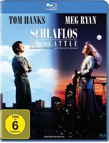 Actual product image Sleepless in Seattle Collector's Edition (Blu-ray, 1993, German, Spanish, French, Japanese, Russian, Italian, English)