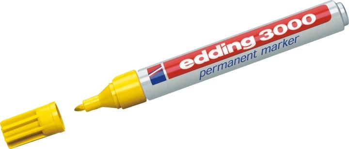 Produktbild Edding Permanent Marker 3000 (Gelb, 3 mm, 1 x)