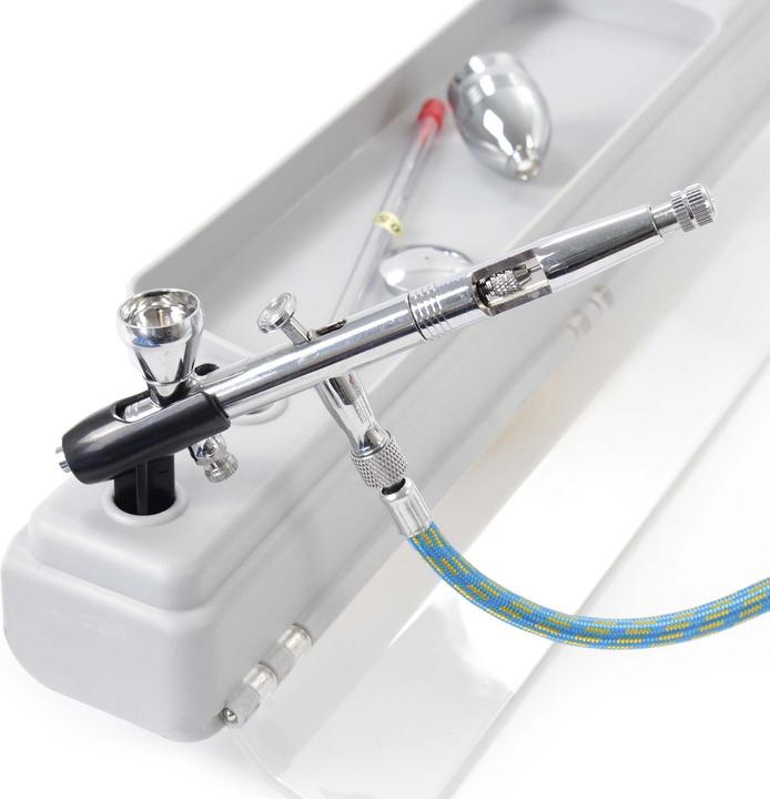 Produktbild Wiltec Paint Station für Airbrushabsauganlage Ablage Airbrush Farben Aufsatz