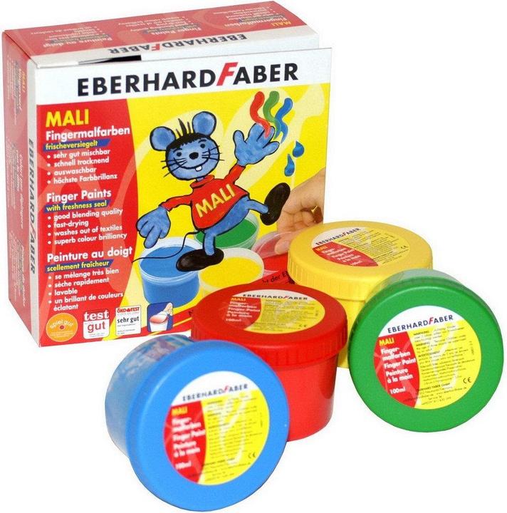 Actual product image Staedtler Finger painting color 'Noris junior (Multicoloured, 100 ml)
