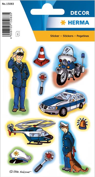 Produktbild HERMA Polizei