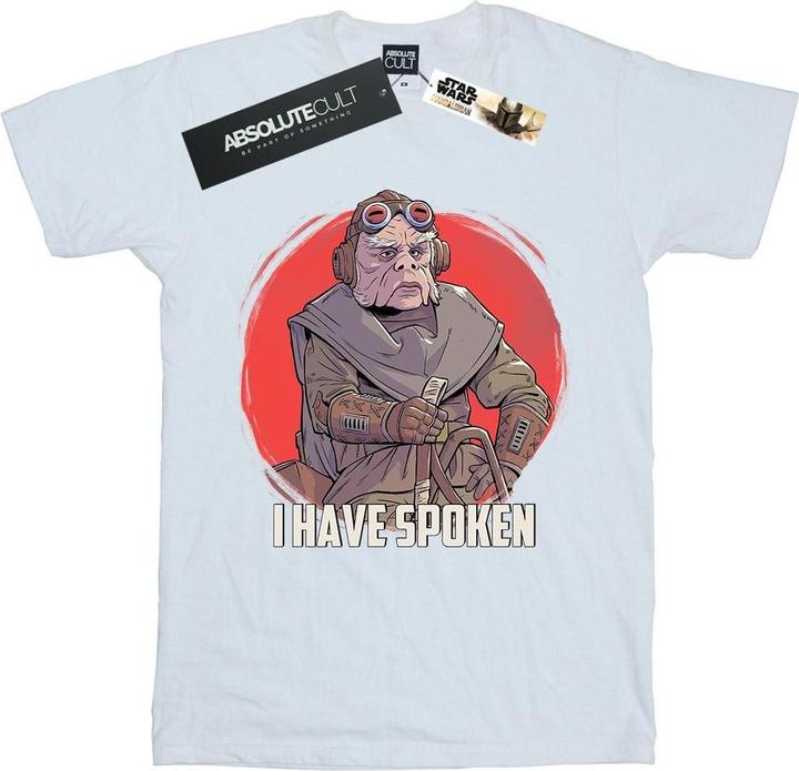 Actual product image Star Wars Mens The Mandalorian I Have Spoken T-Shirt (L)