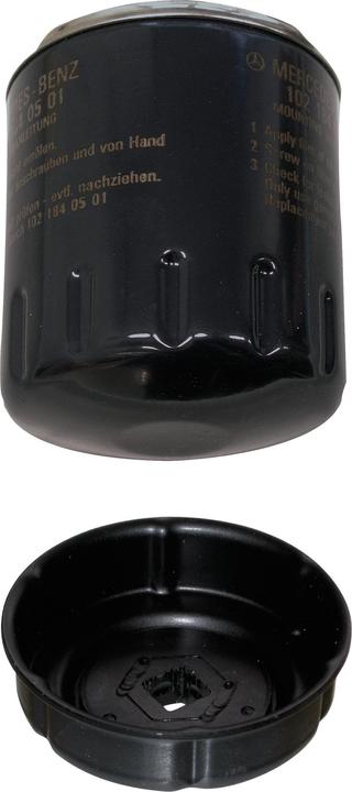Image du produit HAZET Clé pour filtres à huile 2169-76 ∙ Carré creux 12,5 mm (1/2 pouce) ∙ Profil à rainures ∙ 85 m…
