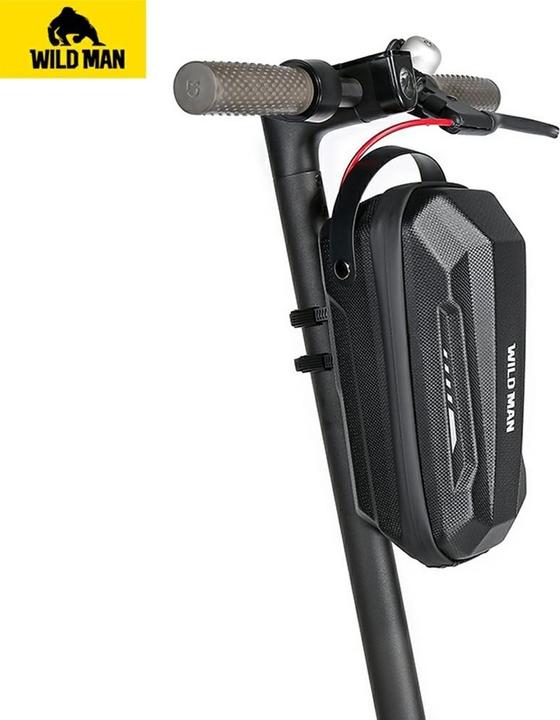 Actual product image Wildman Etui/uchwyt na hulajnogę GD9X PLUS sakwa na ramę czarna/black