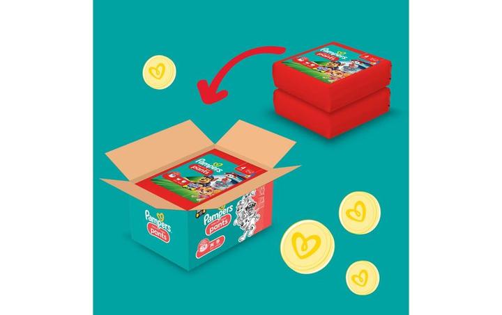 Image du produit Pampers Baby-Dry Pants Paw Patrol (Taille 4, Pack mensuel, 180 pièce(s))