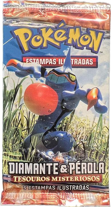 Actual product image Pokémon Mysterious Treasures Booster - PT (Portuguese, Booster Pack)