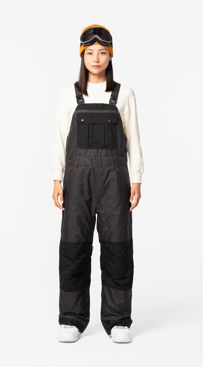 Actual product image Dreamscape Snowboard trousers dungarees adults waterproof - 500 black (XL)