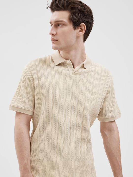 Image du produit Slhjaden Jacquard Ss Polo (L)