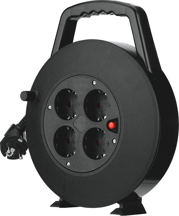 REV 008818114 Cable reel 5 m protective contact plug (5 m, 1.50 mm²)