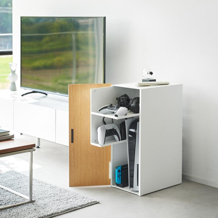 Image du produit Yamazaki Spielekonsolen-Organizer TOWER