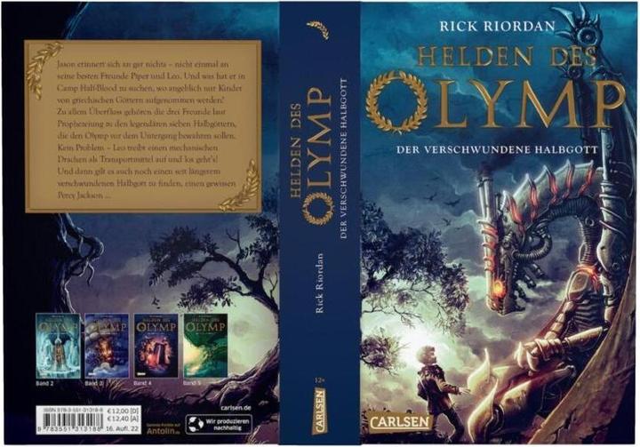 Produktbild Der verschwundene Halbgott (Deutsch, Rick Riordan, 2014)