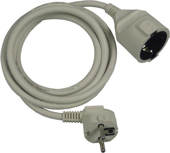 Actual product image REV Verlg.H05VV-F 10m white (10 m, CEE 7/3)