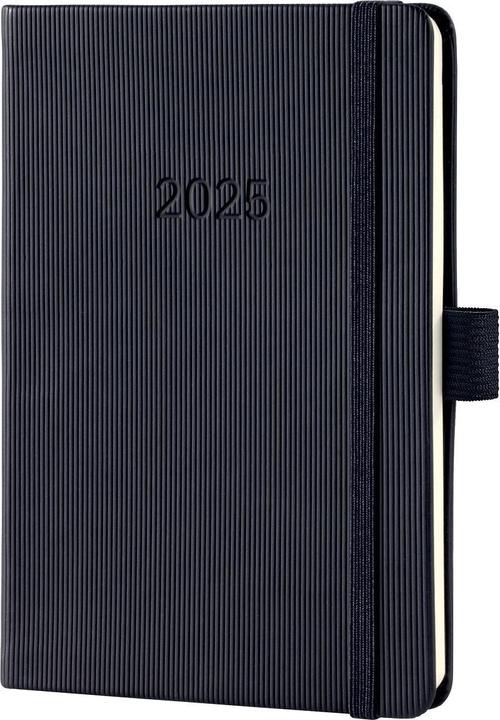 Sigel Wochennotiz-Kalender 2025 C2515 1W/1S 1Notiz sz 15.1x10.8cm (A6, Deutsch)