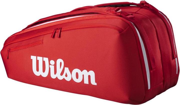 Actual product image Wilson Super Tour Rot 9er Schlägertasche (9R)