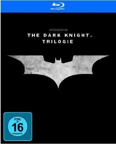The Dark Knight Trilogy Box (Blu-ray, 2013, German, English)