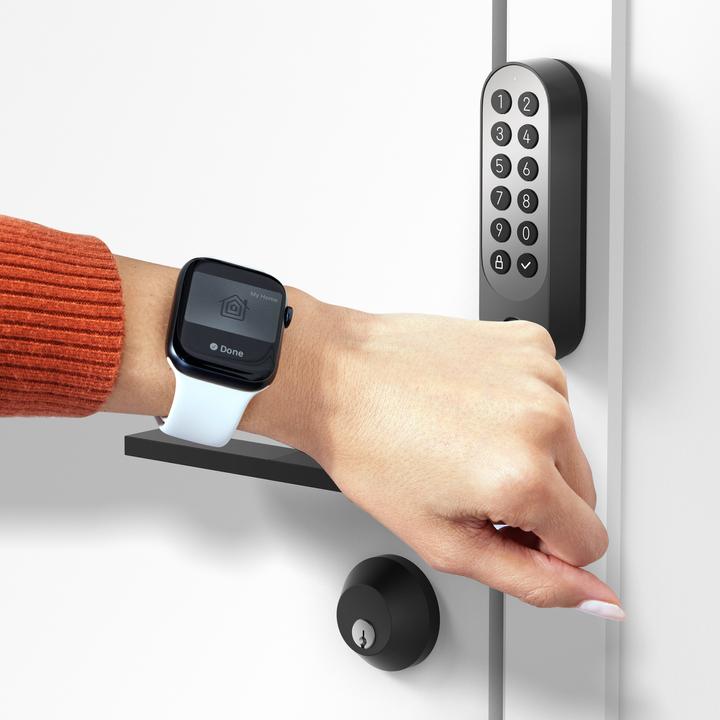 Image du produit Aqara Smart Lock U200 noir, EL-D02E (Clé, Empreinte digitale, Bluetooth, Smartphone, Combinaison électronique de chiffres, Carte clé)