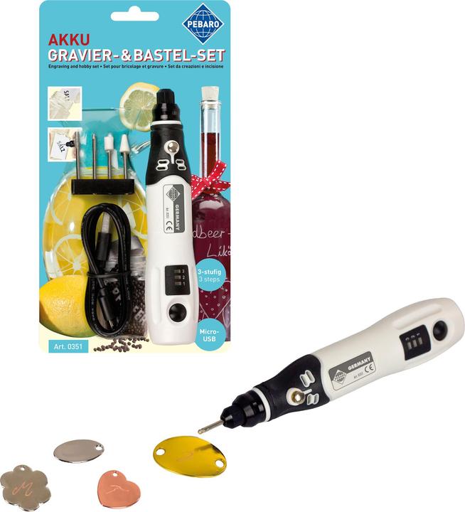 Image du produit Magni Pebaro 0351 Batterie Kit de bricolage pour graver le métal, le verre, les miroirs et la céramique
