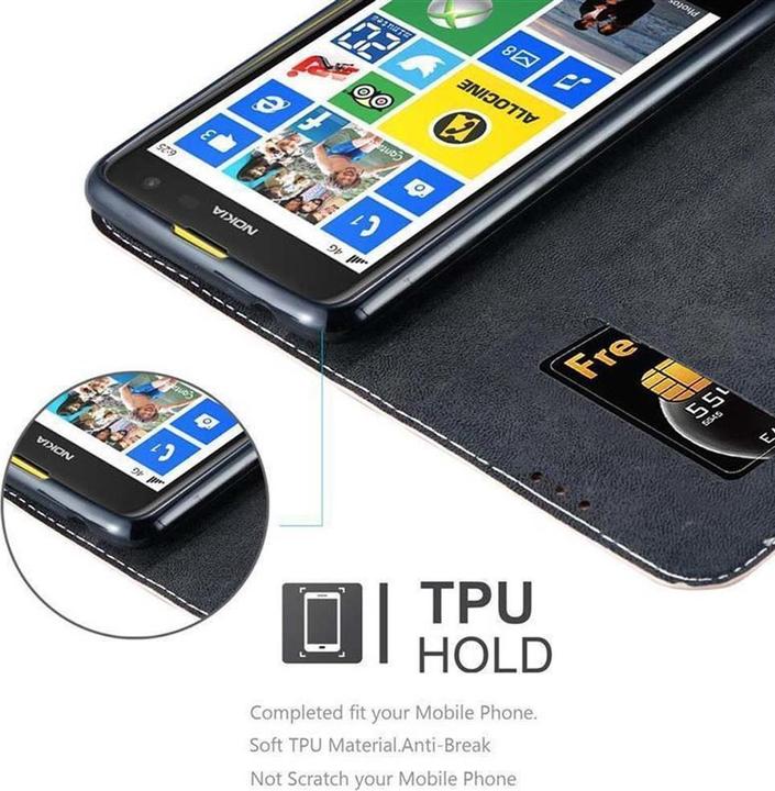 Produktbild Cadorabo Book X-Wallet Cover (Nokia Lumia 625)