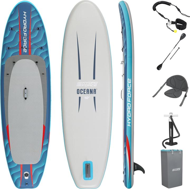 Actual product image Bestway Hydro Force Oceana 2-in-1 Inflatable Stand-Up Paddleboard & Kayak Set 3.05 m