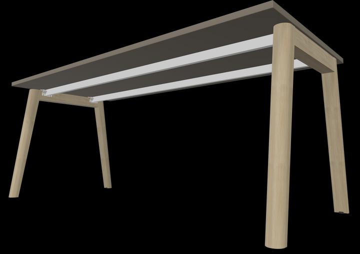 Produktbild Narbutas Nova Wood Schreibtisch (1800 x 800 x 740 mm)