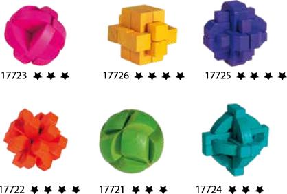 Produktbild Fridolin IQ Test" Holzpuzzle, farbig
