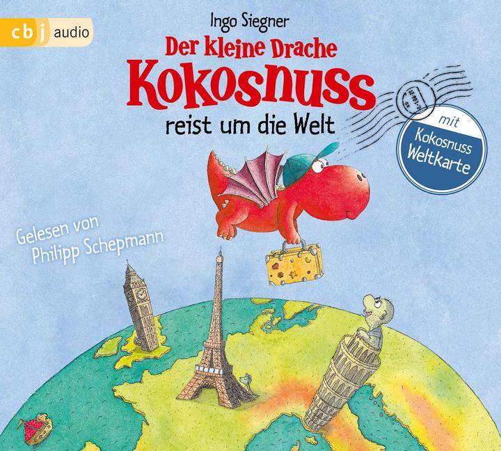 Produktbild Der kleine Drache Kokosnuss reist um die Welt (Ingo Siegner, Philipp Schepmann, Deutsch)