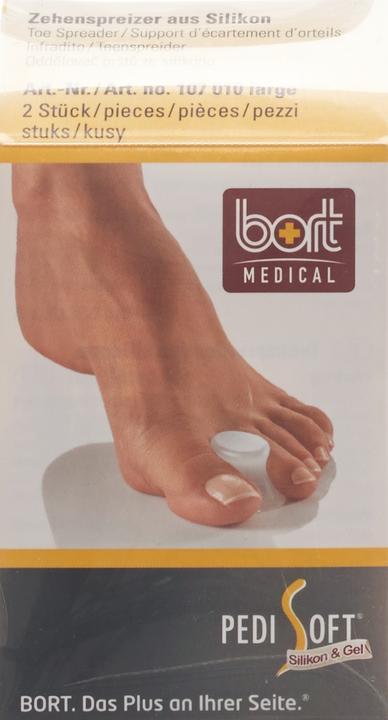Actual product image Bort Medical Pedi Soft toe spreader silicone (Nail lutensil)