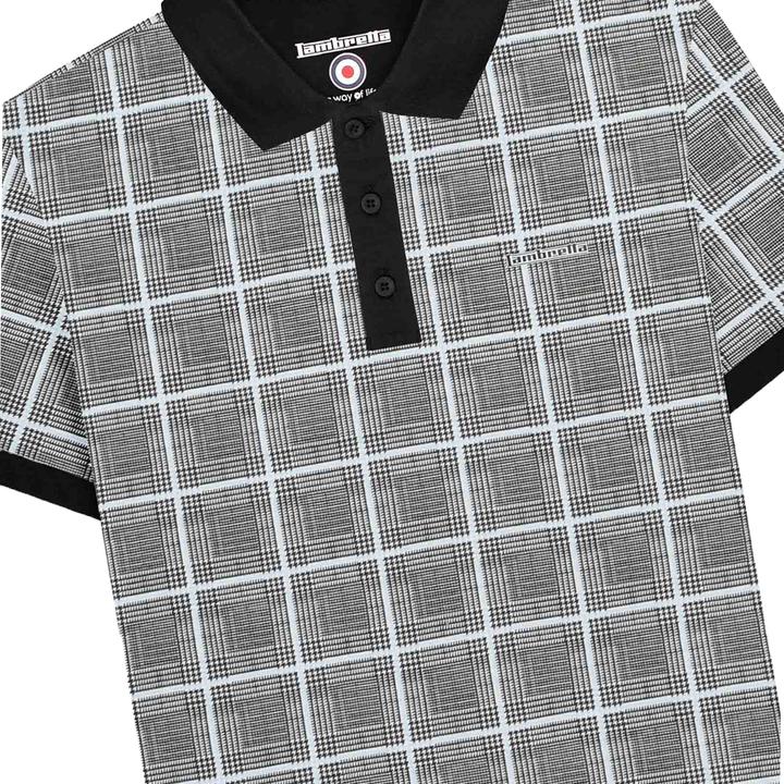 Immagine prodotto Lambretta Maglietta Polo Assegno Principe di Galles Uomo (XL)