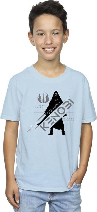 Immagine prodotto Star Wars Obi-Wan Kenobi Jedi Knight Maglietta Ragazzi (152, 158)