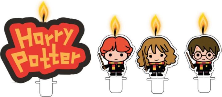 Actual product image Riethmüller Harry Potter Birthday Candles (4 x)