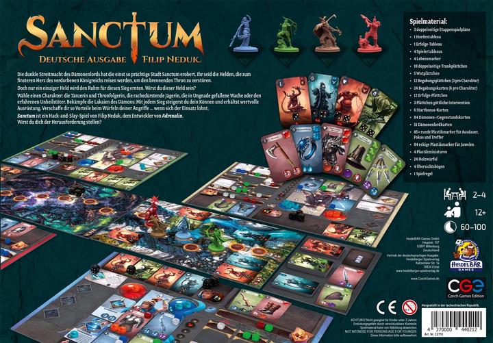 Immagine prodotto Czech games edition Gioco per intenditori Sanctum (Tedesco)