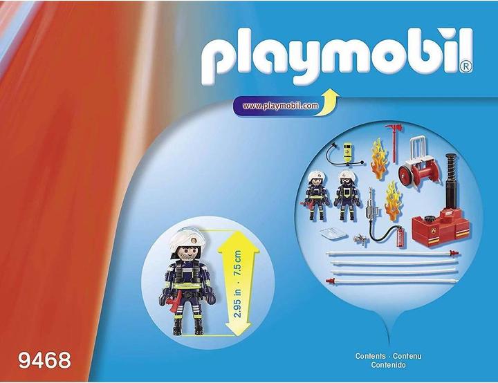 Image du produit Playmobil Pompiers avec pompe à incendie (9468, Playmobil City Action)