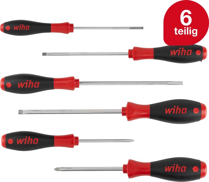 Produktbild Wiha SoftFinish (Schlitzschrauben, Phillipps-Kreuzschlitz (PH))