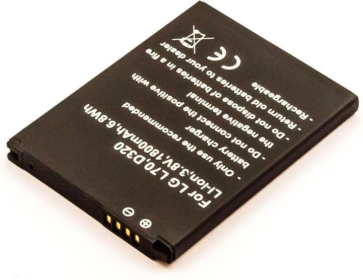 Actual product image AGI 66532 - Battery - LG - D325 - Black - Lithium-Ion (Li-Ion) - 1450 mAh