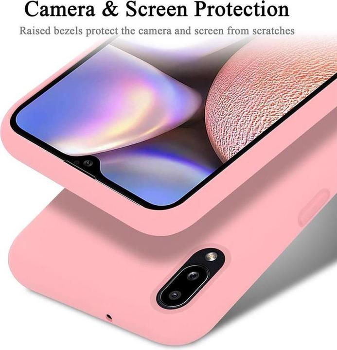 Image du produit Cadorabo TPU Liquid Silicone Case Cover (Samsung Galaxy A10s, Samsung Galaxy M01s)