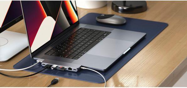 Actual product image Satechi Dual USB-C Pro Hub Max (USB-C, 7 Ports)