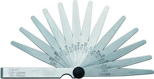 Actual product image Søgeblad 20 blade 0.05-1.0mm 4483 (10 cm)