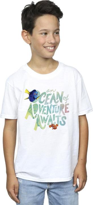 Immagine prodotto Disney Maglietta in cotone da ragazzo Ocean Adventure (140, 146)