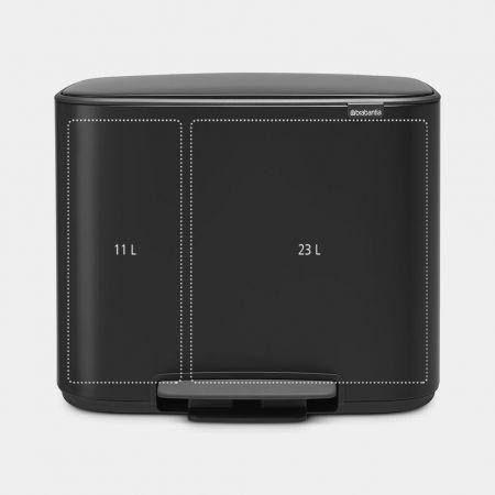 Produktbild Brabantia Bo Treteimer 11 + 23 L (34 l)