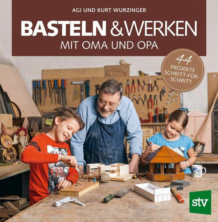 Immagine prodotto Basteln & Werken mit Oma und Opa (Tedesco, Agi Wurzinger, Kurt Wurzinger, 2017)