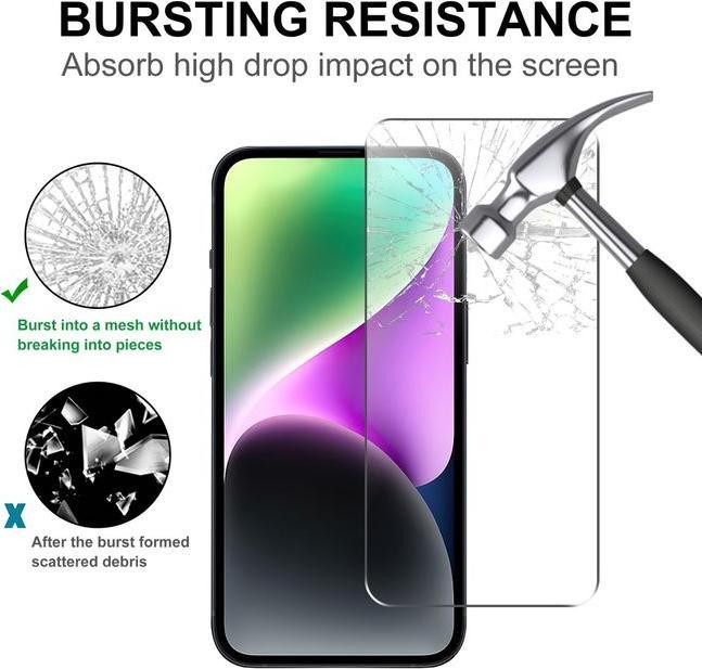 Actual product image MU Budget Protective glass screen protector (1 Piece, Xiaomi Poco F6 Pro)