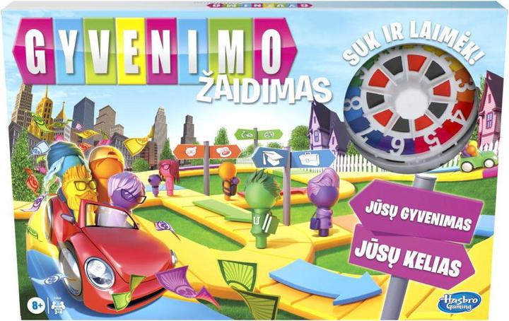Immagine prodotto Hasbro Il gioco della vita (inglese) (Lituano)