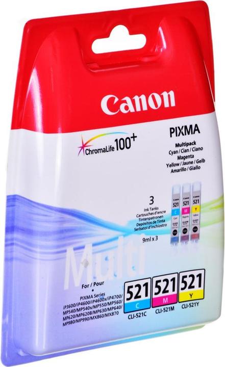Image du produit Canon Cli-521 (M, C, Y)