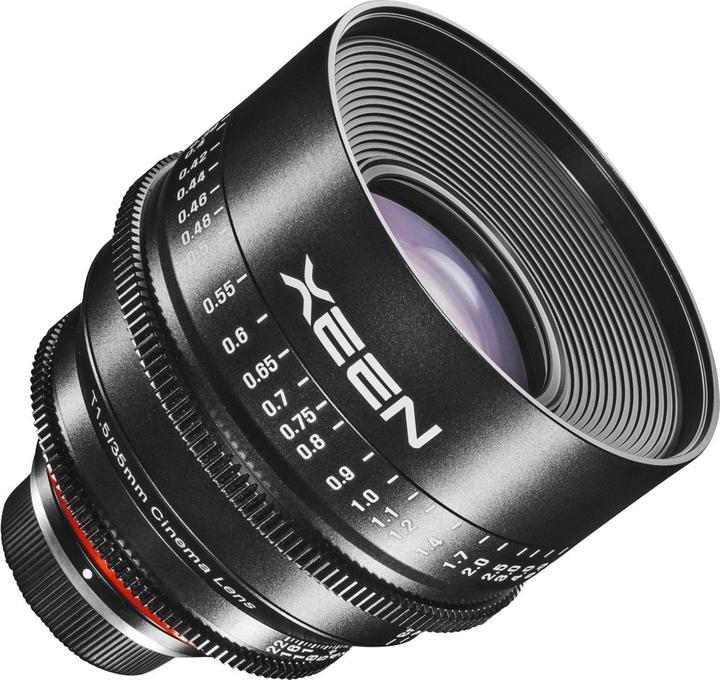 Actual product image Samyang XEEN 35mm T1.5 FF Cine Nikon (Nikon F, full size)