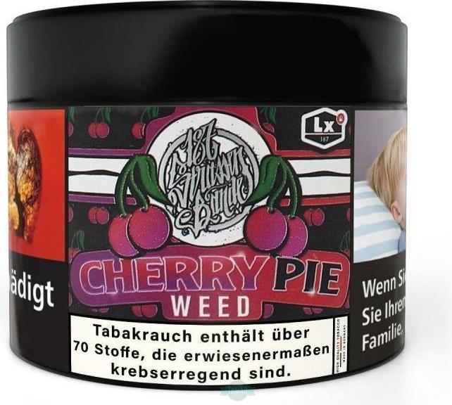 Produktbild 187 Strassenbande Shisha Tabak - #47 Cherry Pie Weed 200g (Dessert, 200 g)