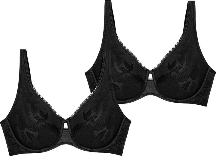 Actual product image Triumph Wild Rose Sensation underwired bra (80 F, pack of 2)