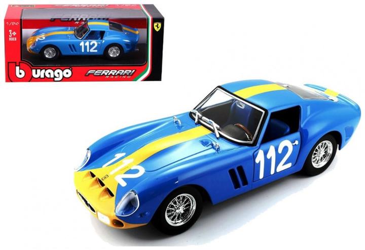 Immagine prodotto Bburago Ferrari R&P 250 GTO Racing 1/24 blu